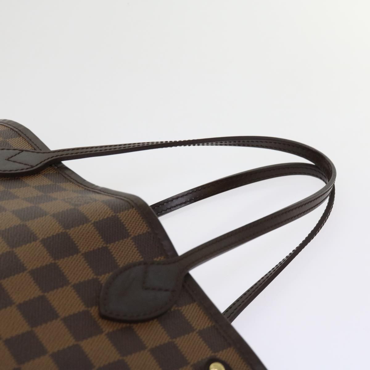 LOUIS VUITTON Damier Ebene Neverfull PM Tote Bag N51109 LV Auth 62898A