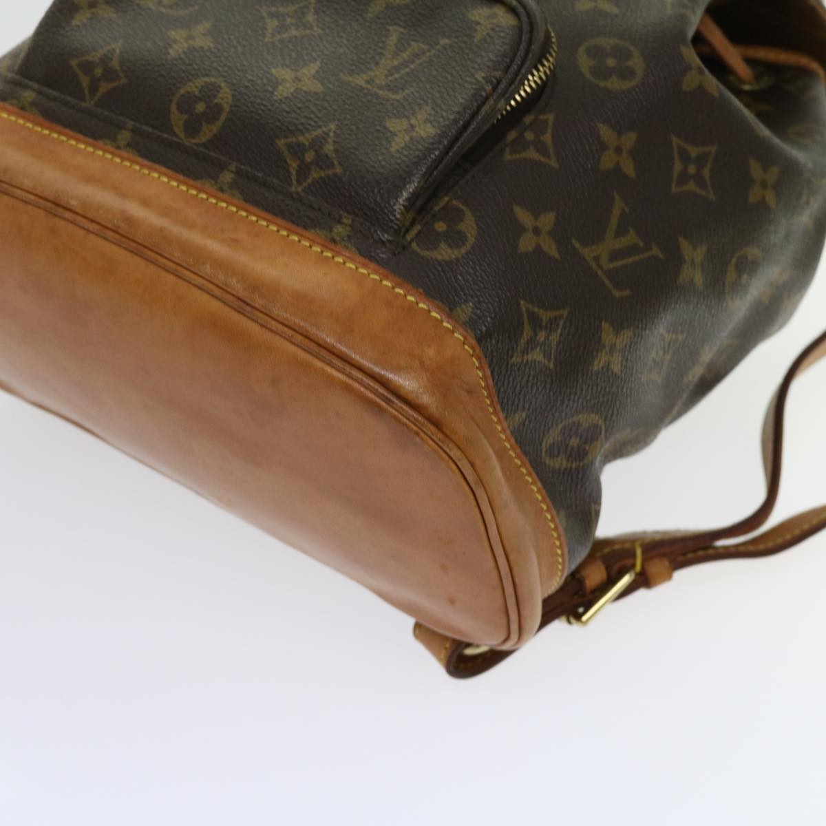 LOUIS VUITTON Monogram Montsouris MM Backpack M51136 LV Auth 62906