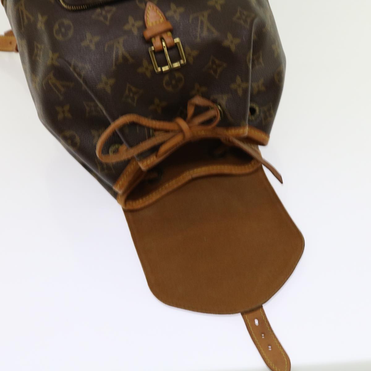 LOUIS VUITTON Monogram Montsouris MM Backpack M51136 LV Auth 62906