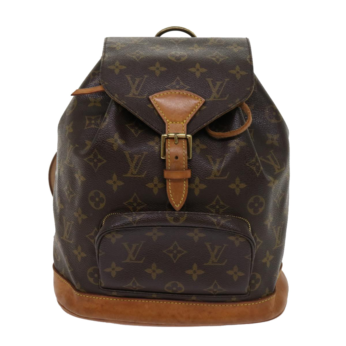 LOUIS VUITTON Monogram Montsouris MM Backpack M51136 LV Auth 62906