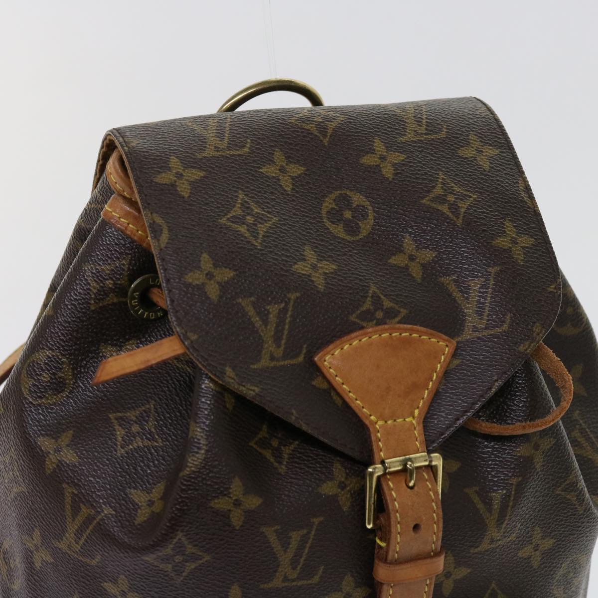 LOUIS VUITTON Monogram Montsouris MM Backpack M51136 LV Auth 62906