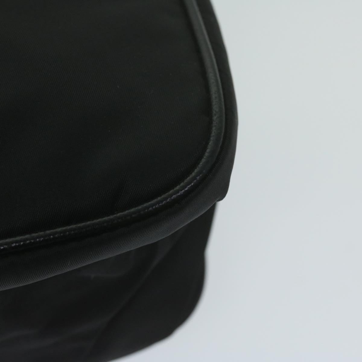 PRADA Shoulder Bag Nylon Black Auth 62908