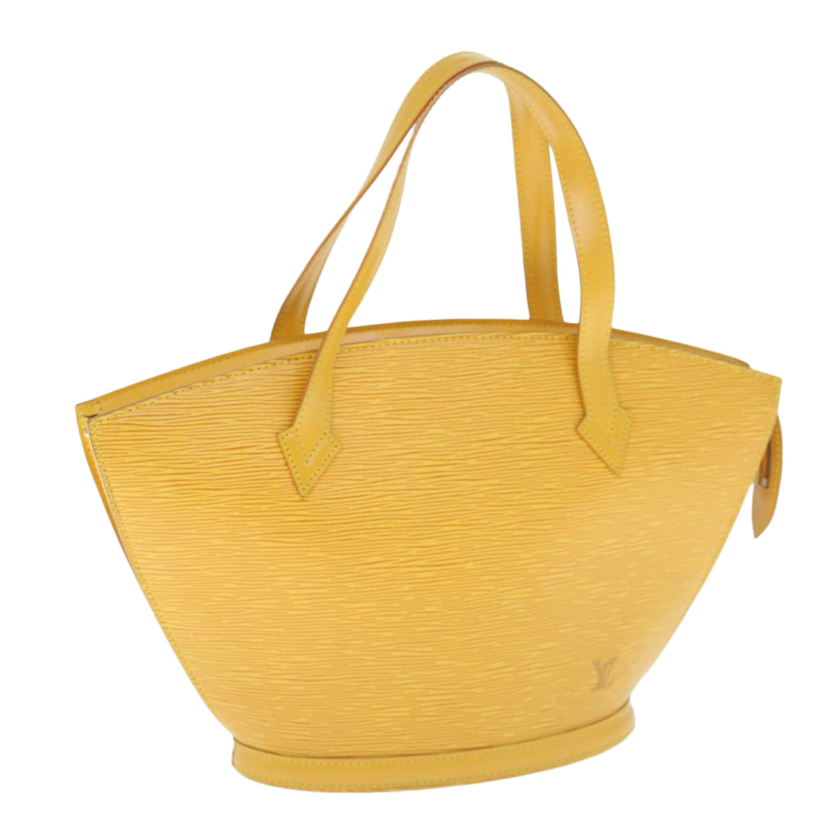 LOUIS VUITTON Epi Saint Jacques Hand Bag Yellow M52279 LV Auth 62940