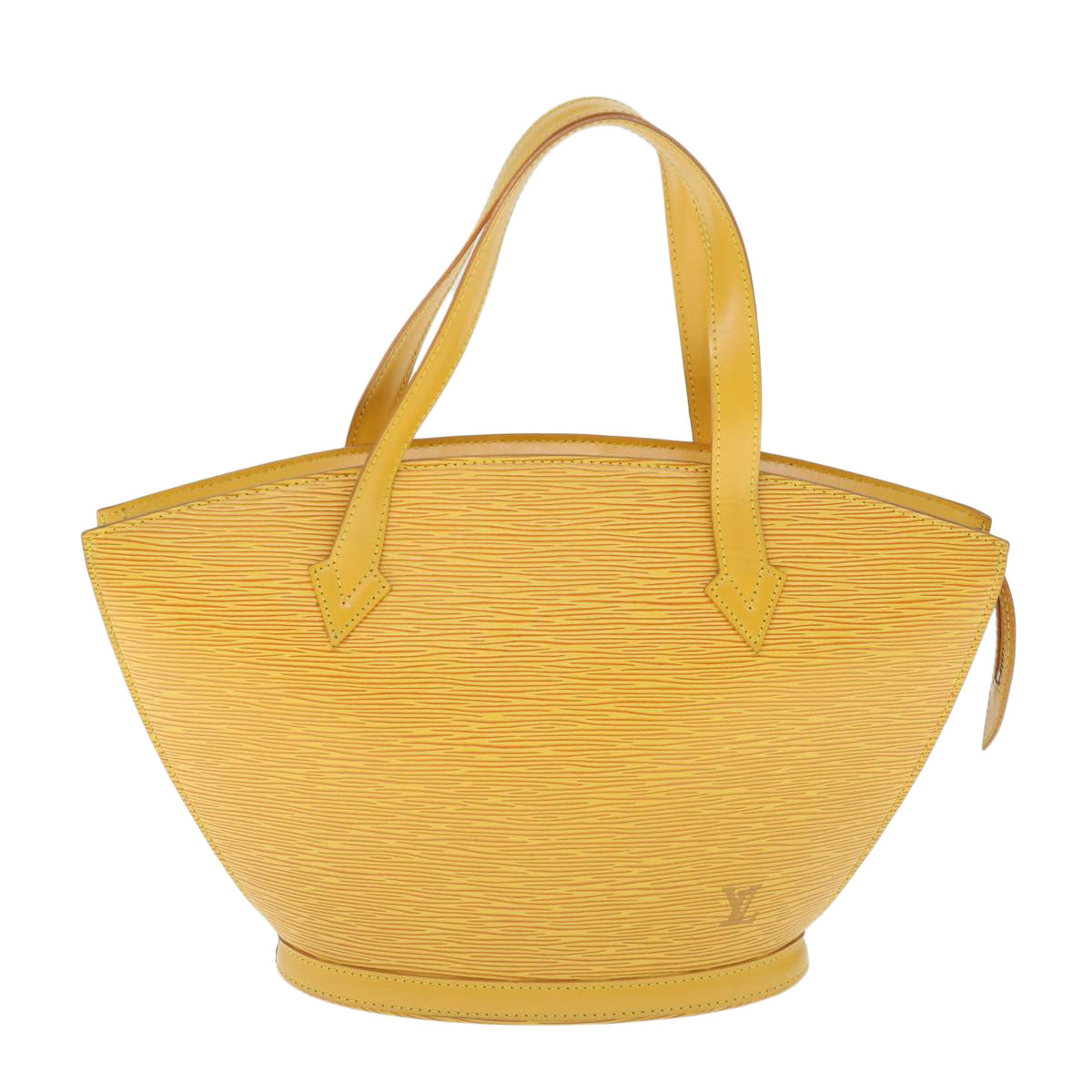 LOUIS VUITTON Epi Saint Jacques Hand Bag Yellow M52279 LV Auth 62940