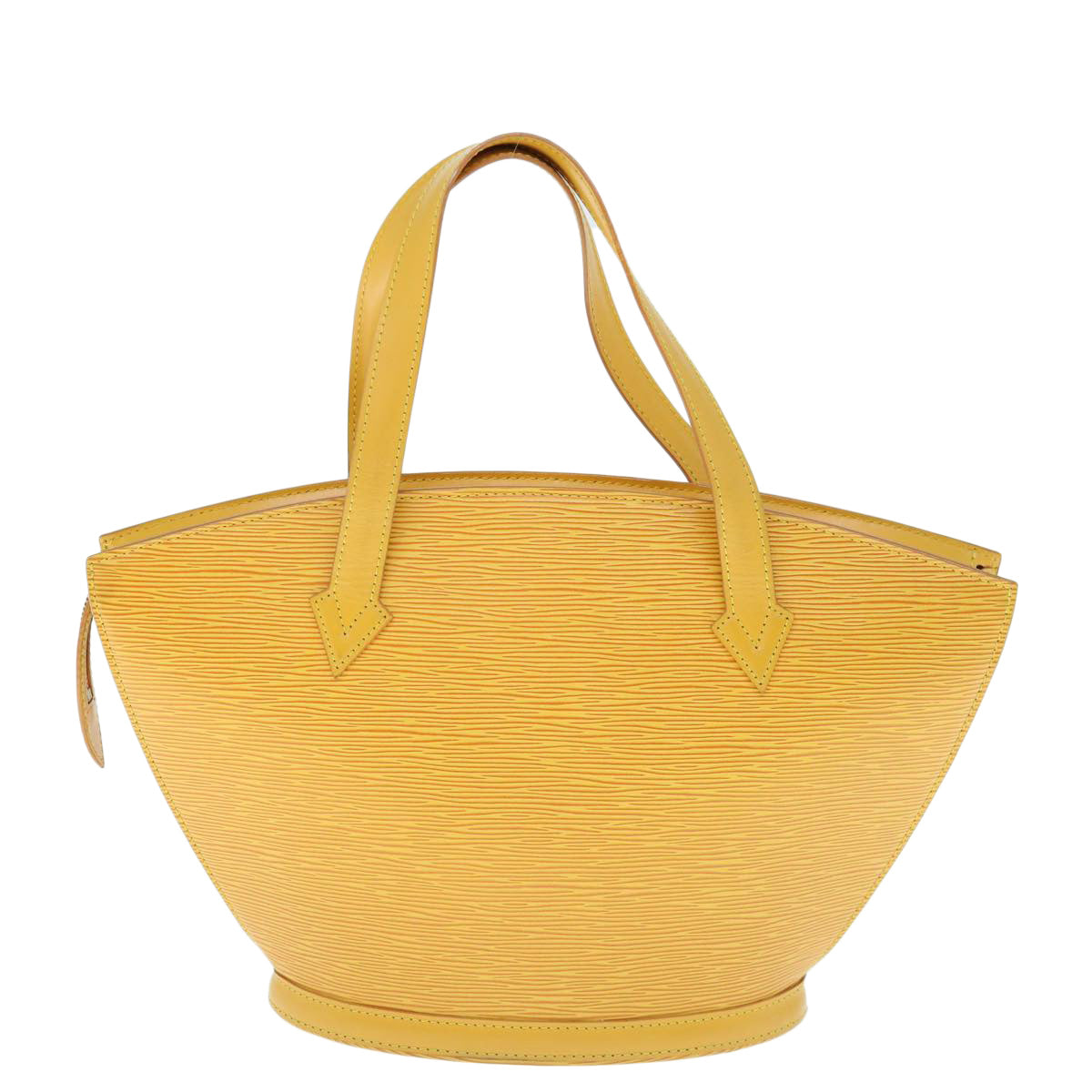 LOUIS VUITTON Epi Saint Jacques Hand Bag Yellow M52279 LV Auth 62940