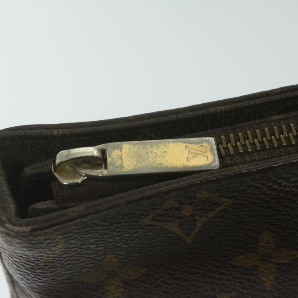 LOUIS VUITTON Monogram Cabas Piano Tote Bag M51148 LV Auth 62948