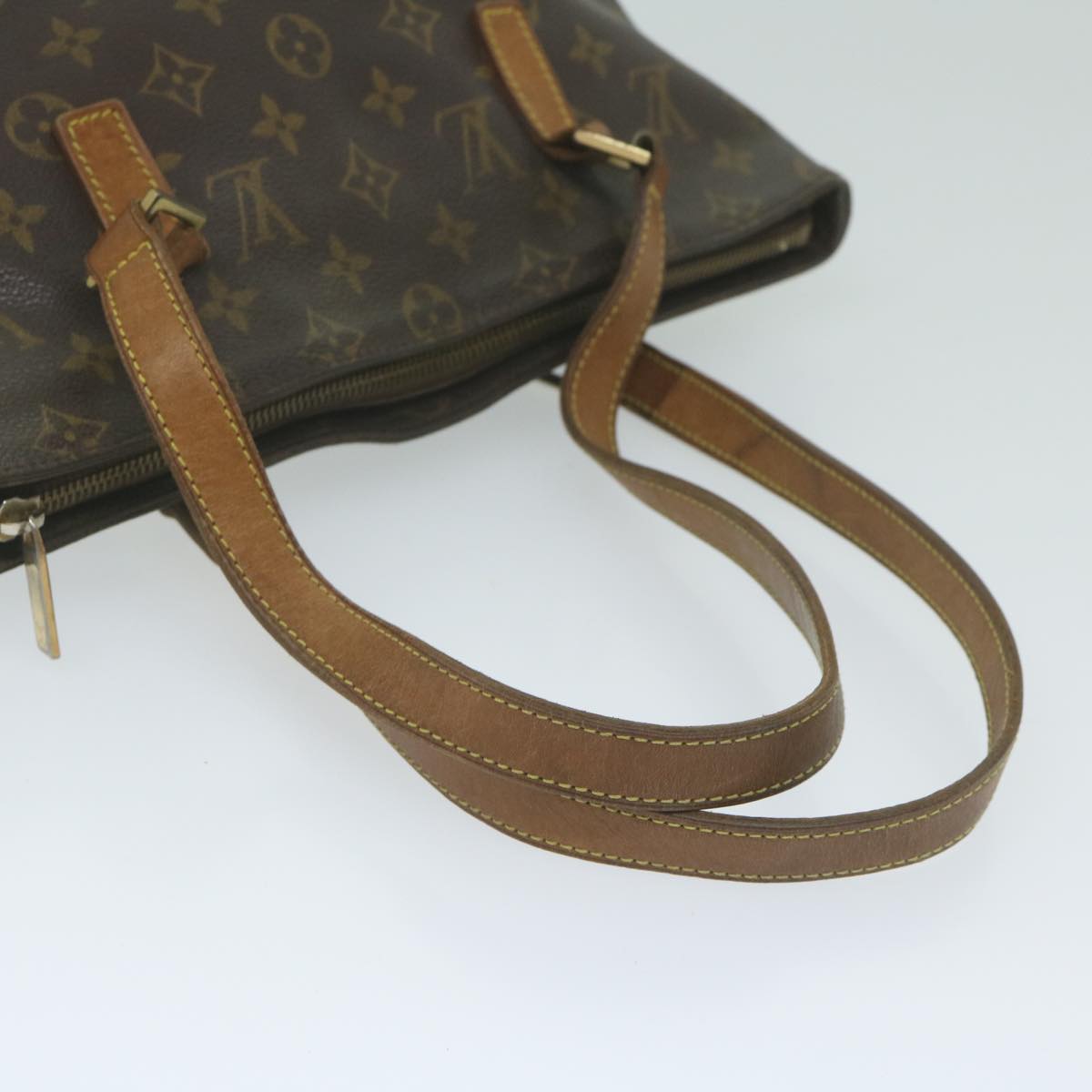 LOUIS VUITTON Monogram Cabas Piano Tote Bag M51148 LV Auth 62948