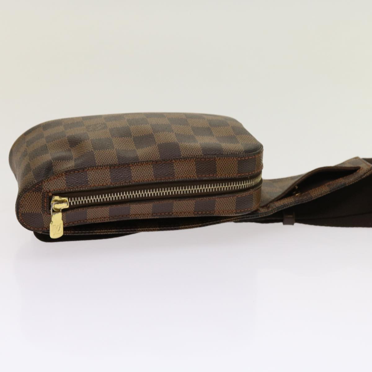 LOUIS VUITTON Damier Ebene Geronimos Shoulder Bag N51994 LV Auth 62980