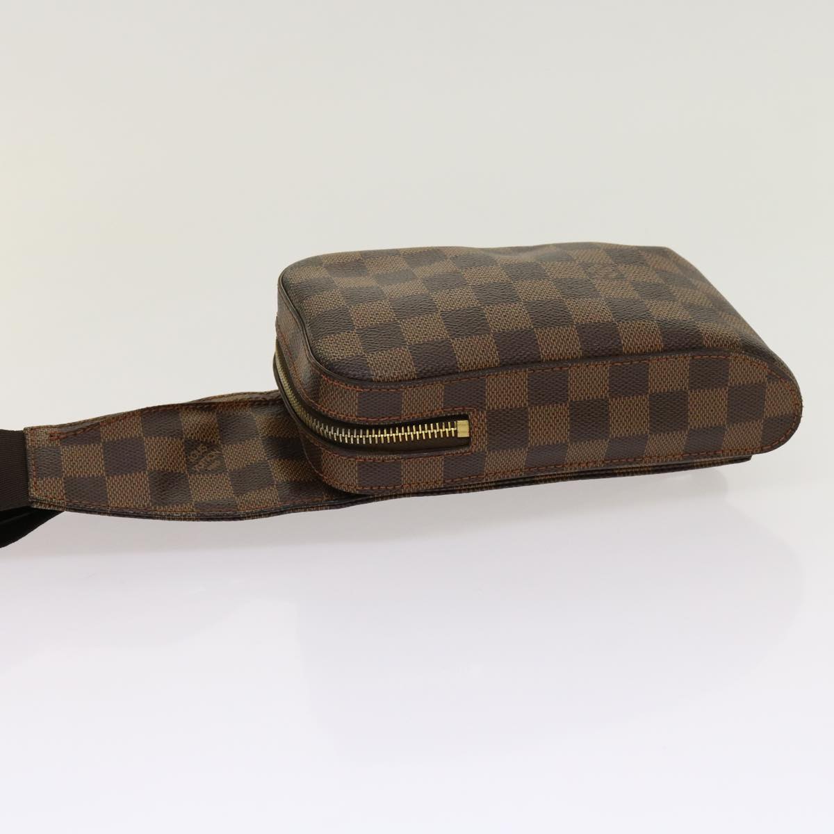 LOUIS VUITTON Damier Ebene Geronimos Shoulder Bag N51994 LV Auth 62980