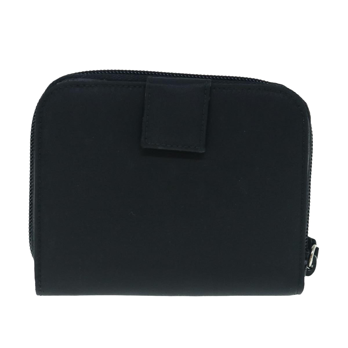 PRADA Wallet Nylon Black Auth 62990