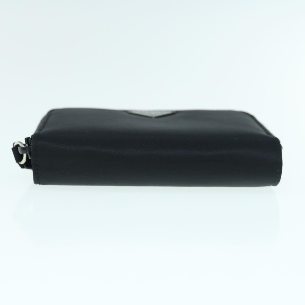 PRADA Wallet Nylon Black Auth 62990