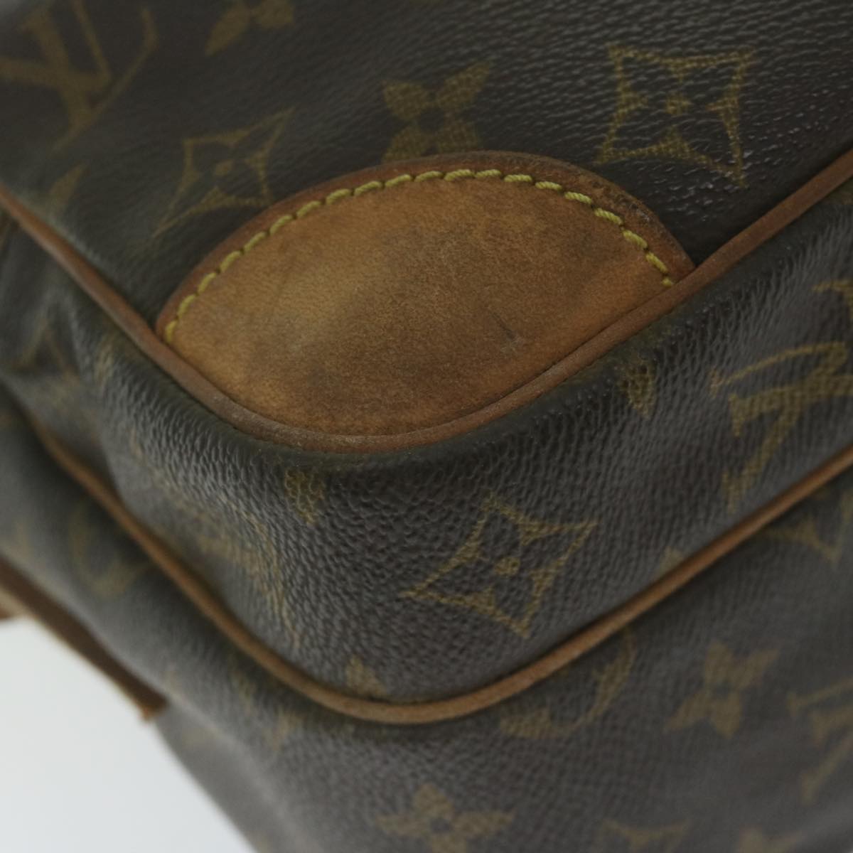 LOUIS VUITTON Monogram Nile Shoulder Bag M45244 LV Auth 63018