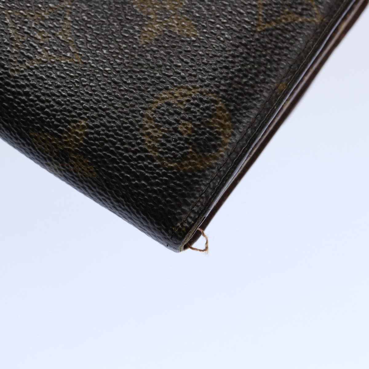 LOUIS VUITTON Monogram Pochette Porte Monnaie Credit Wallet M61725 Auth 63037