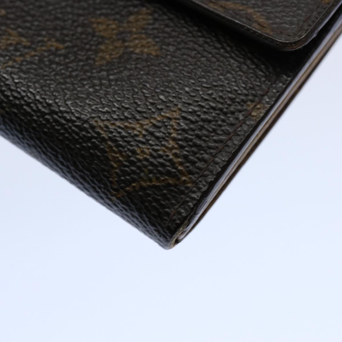 LOUIS VUITTON Monogram Pochette Porte Monnaie Credit Wallet M61725 Auth 63037