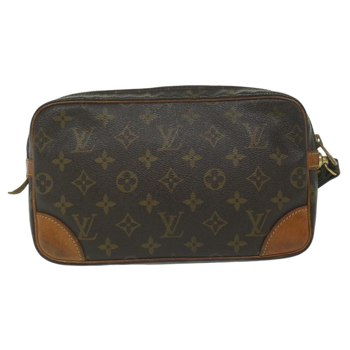 LOUIS VUITTON Monogram Marly Dragonne GM Clutch Bag M51825 LV Auth 63061