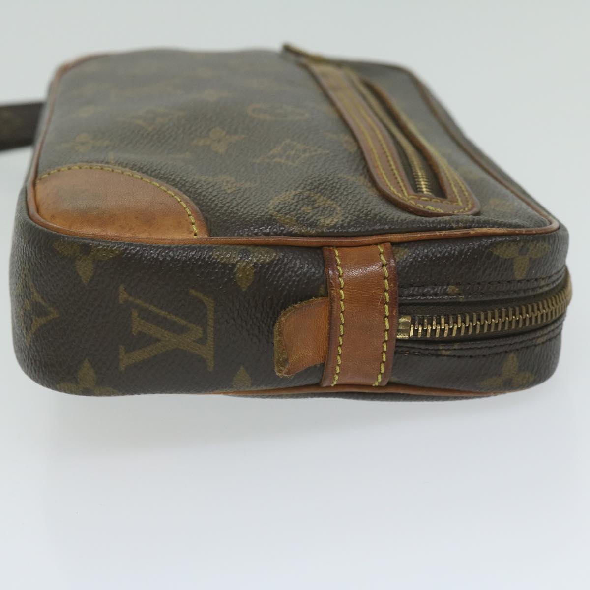 LOUIS VUITTON Monogram Marly Dragonne GM Clutch Bag M51825 LV Auth 63061