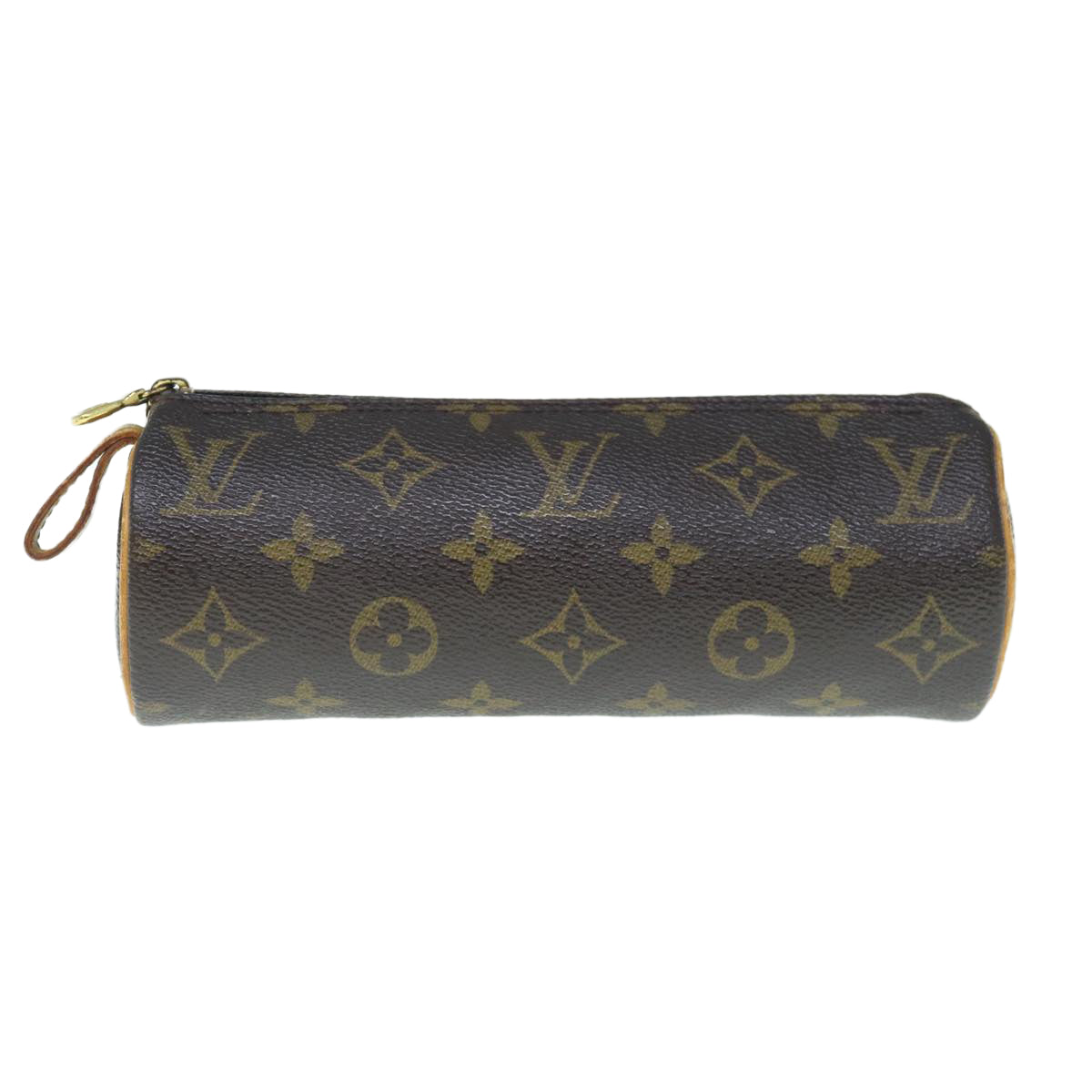 LOUIS VUITTON Monogram Trousse Rondo Pouch M47630 LV Auth 63071