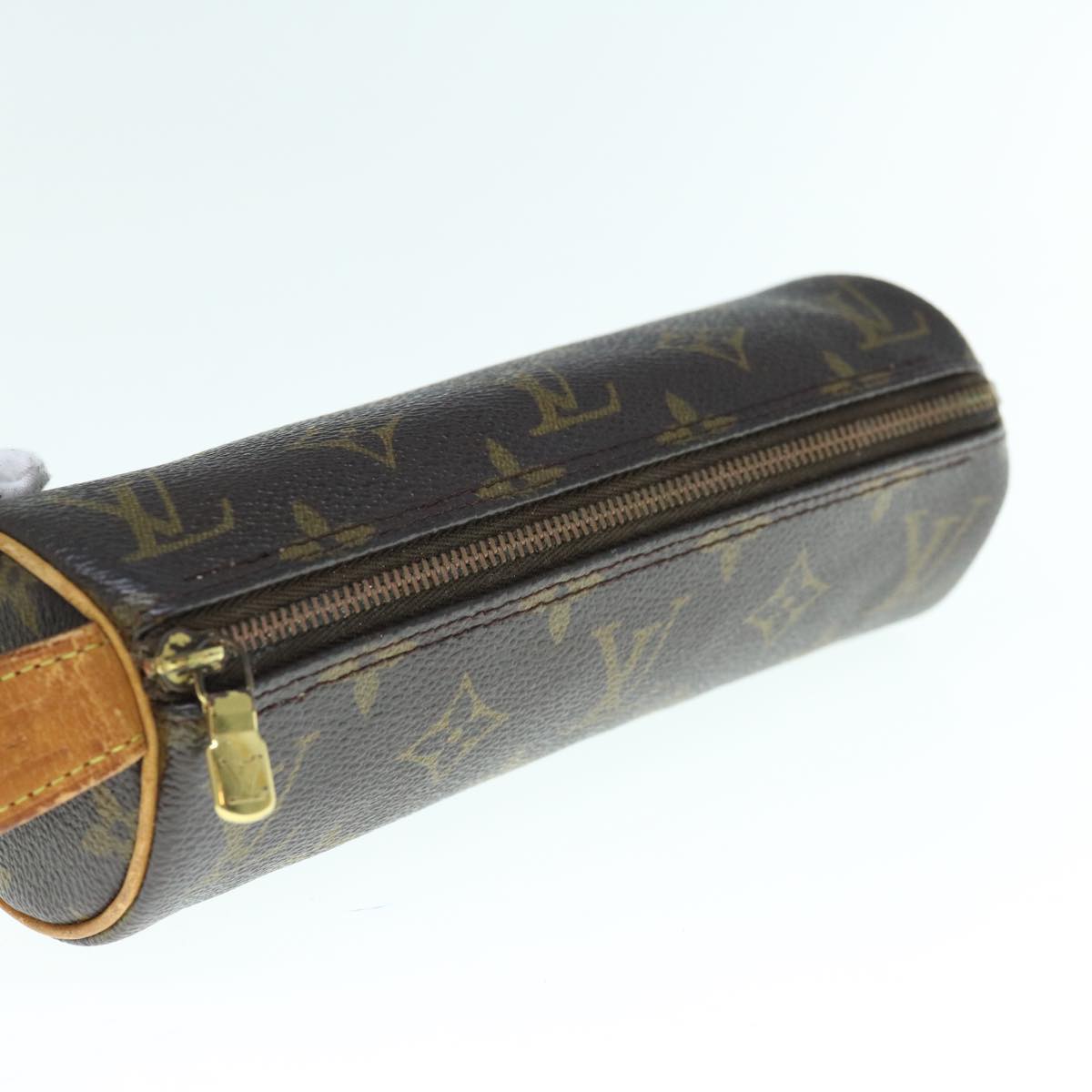 LOUIS VUITTON Monogram Trousse Rondo Pouch M47630 LV Auth 63071