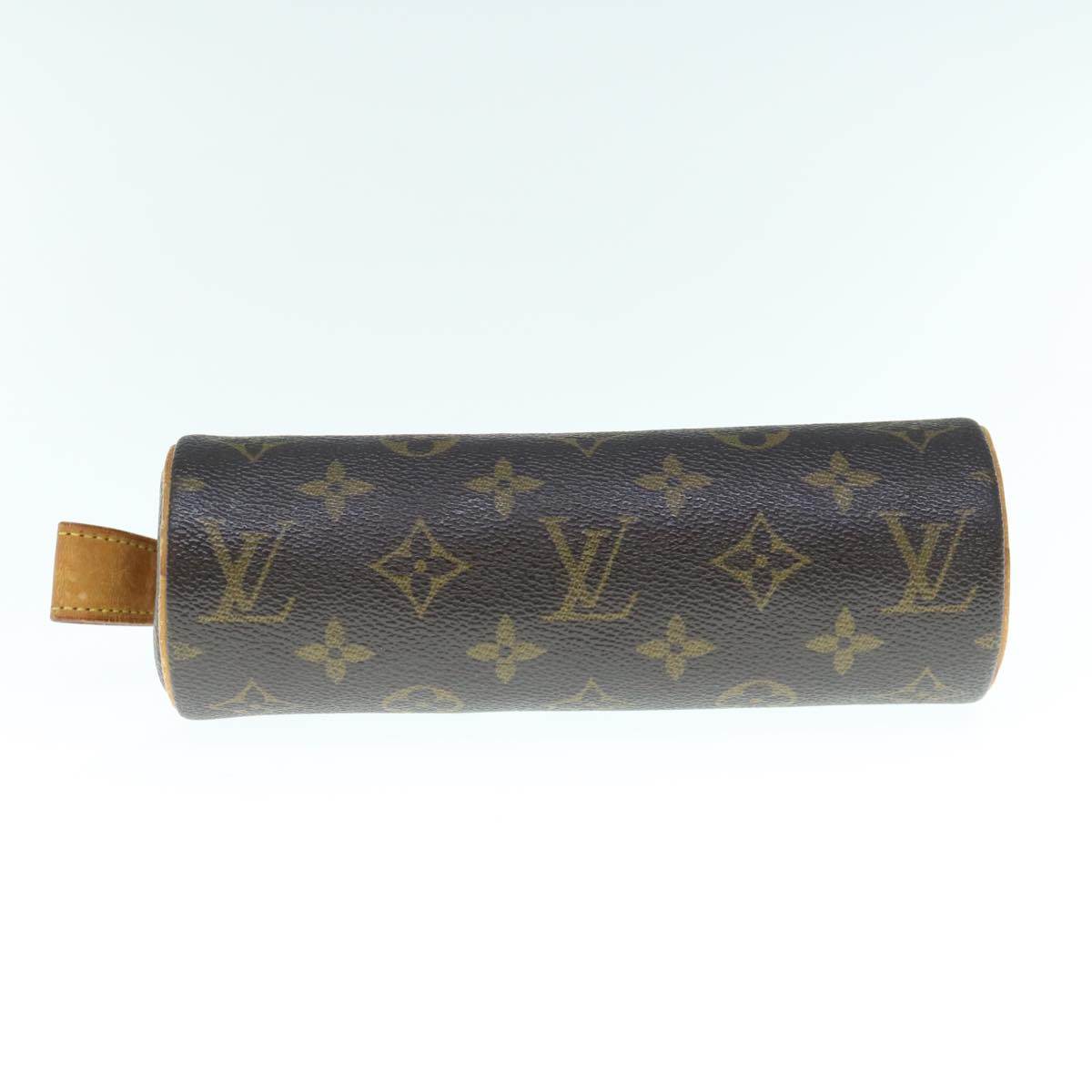 LOUIS VUITTON Monogram Trousse Rondo Pouch M47630 LV Auth 63071