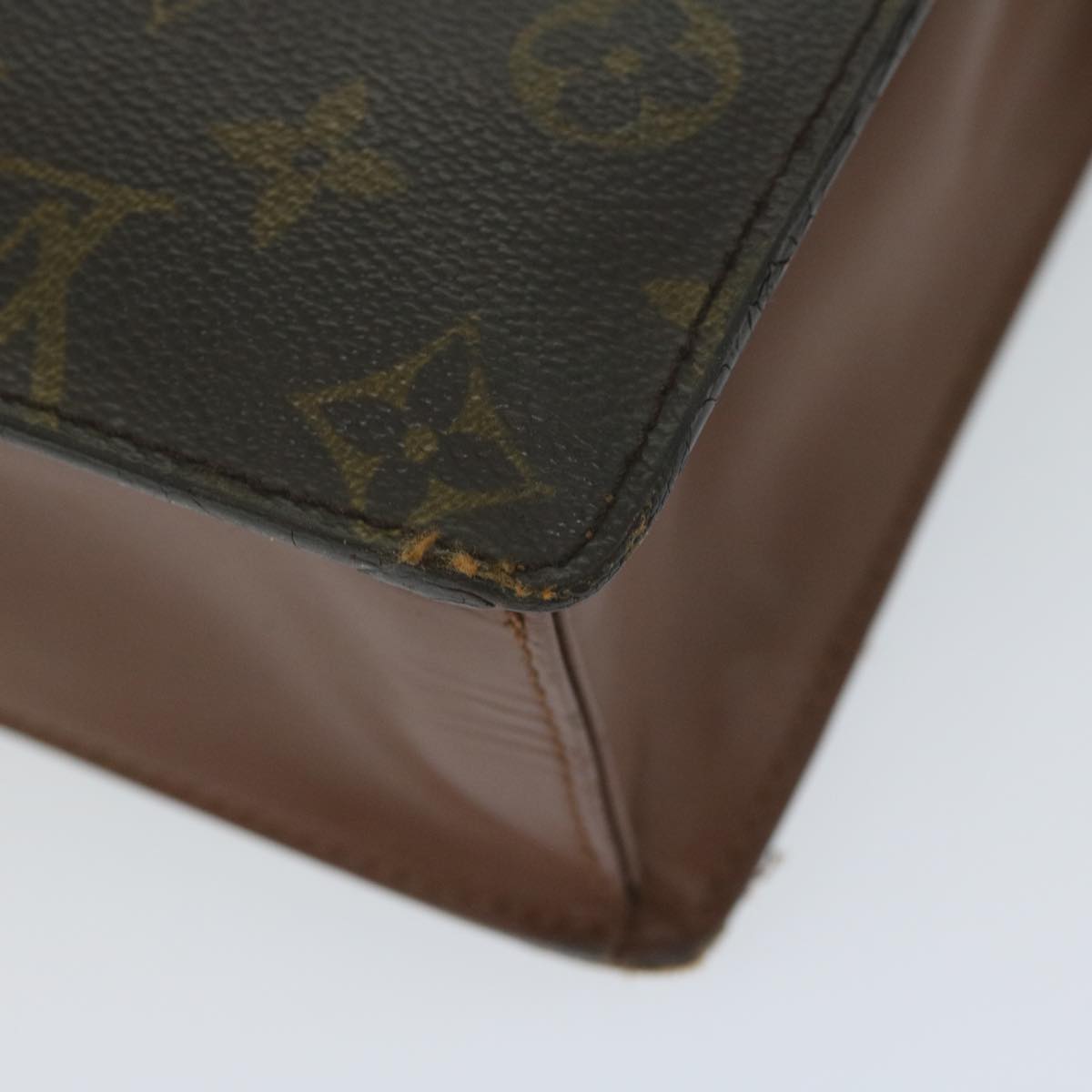 LOUIS VUITTON Monogram Monceau 28 Hand Bag 2way M51185 LV Auth 63078