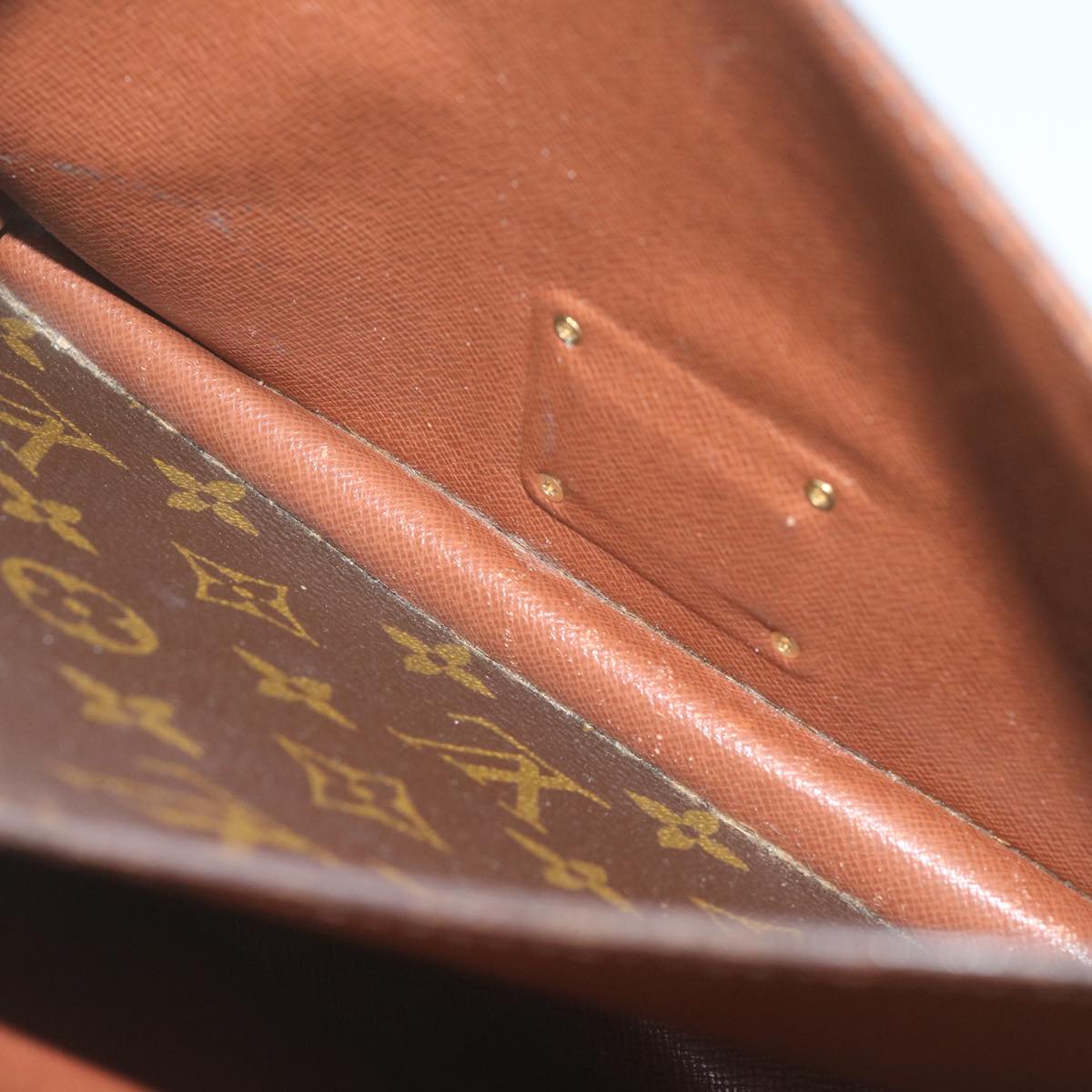 LOUIS VUITTON Monogram Monceau 28 Hand Bag 2way M51185 LV Auth 63078