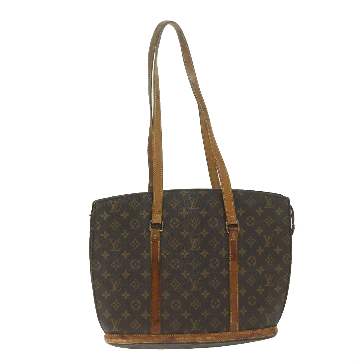 LOUIS VUITTON Monogram Babylone Tote Bag M51102 LV Auth 63102