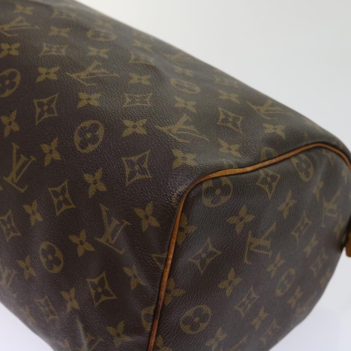 LOUIS VUITTON Monogram Speedy 30 Hand Bag M41526 LV Auth 63120