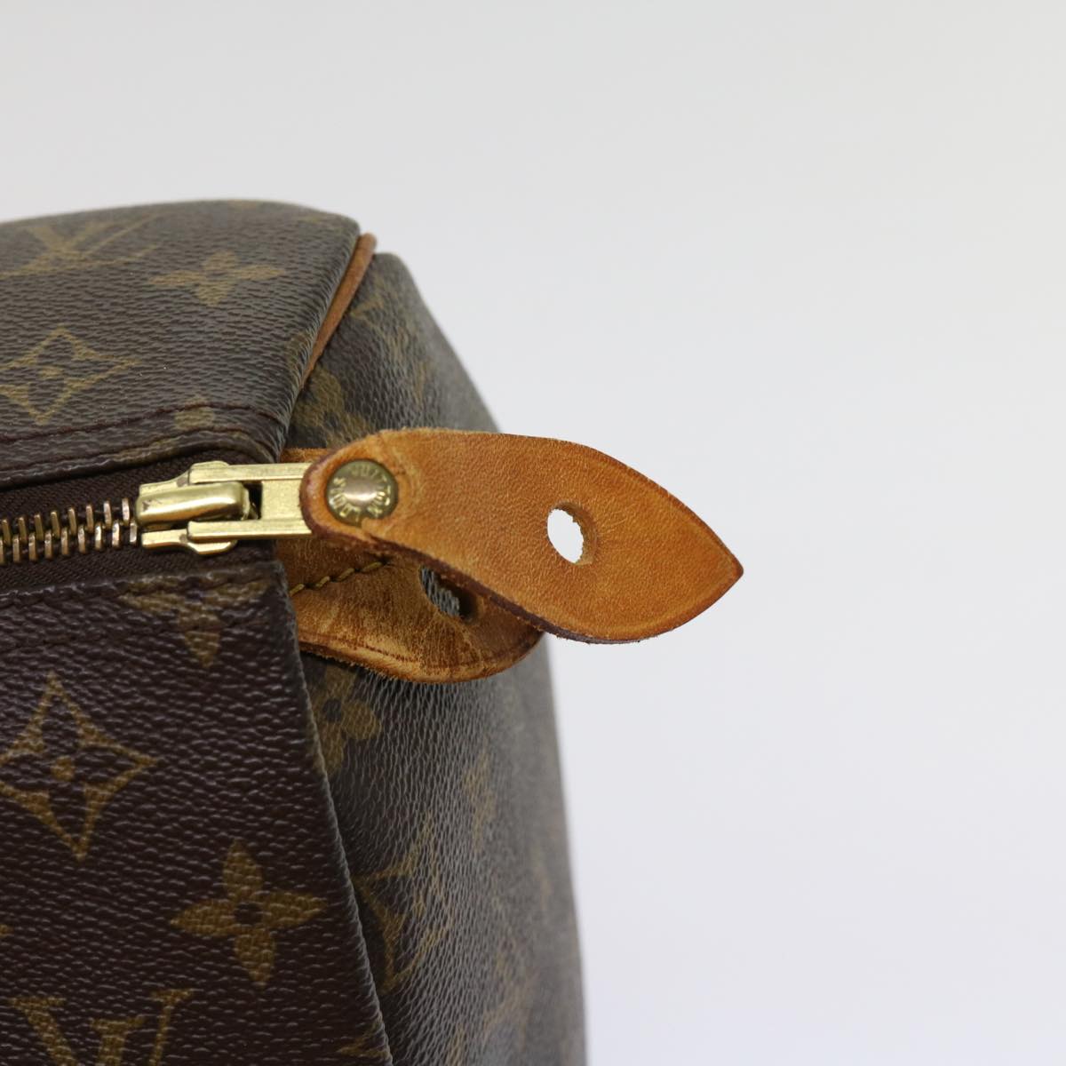 LOUIS VUITTON Monogram Speedy 30 Hand Bag M41526 LV Auth 63120