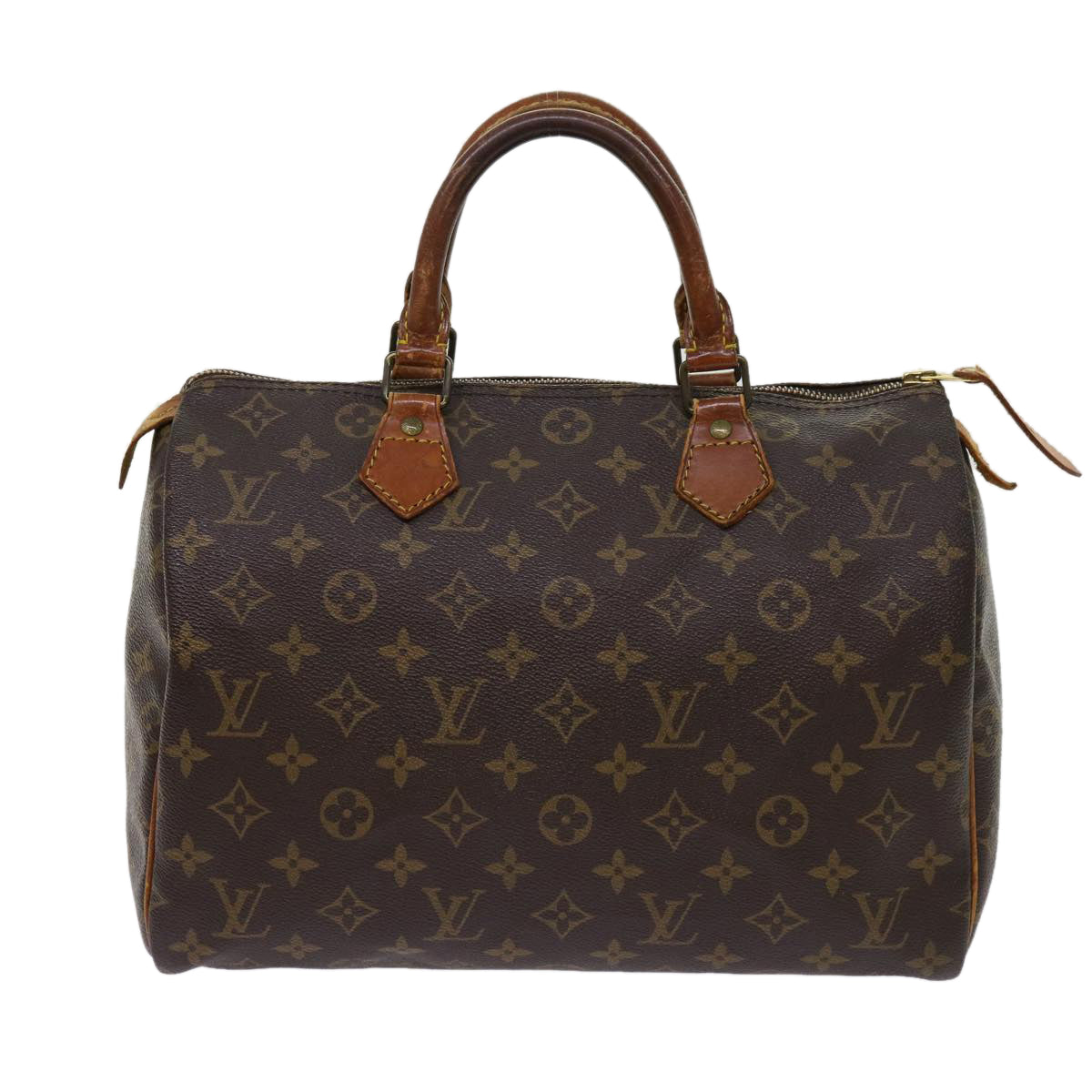 LOUIS VUITTON Monogram Speedy 30 Hand Bag M41526 LV Auth 63120