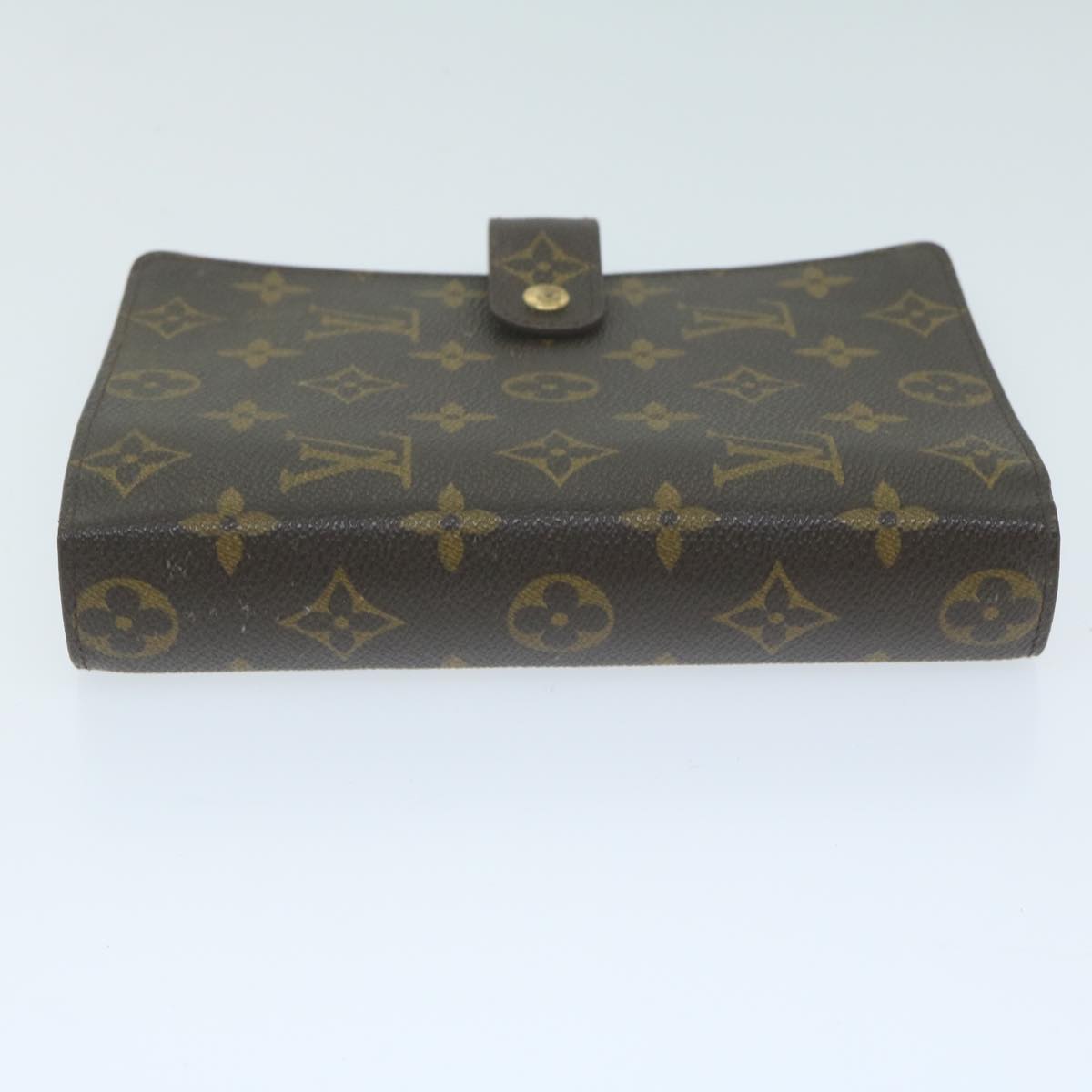 LOUIS VUITTON Monogram Agenda MM Day Planner Cover R20105 LV Auth 63146