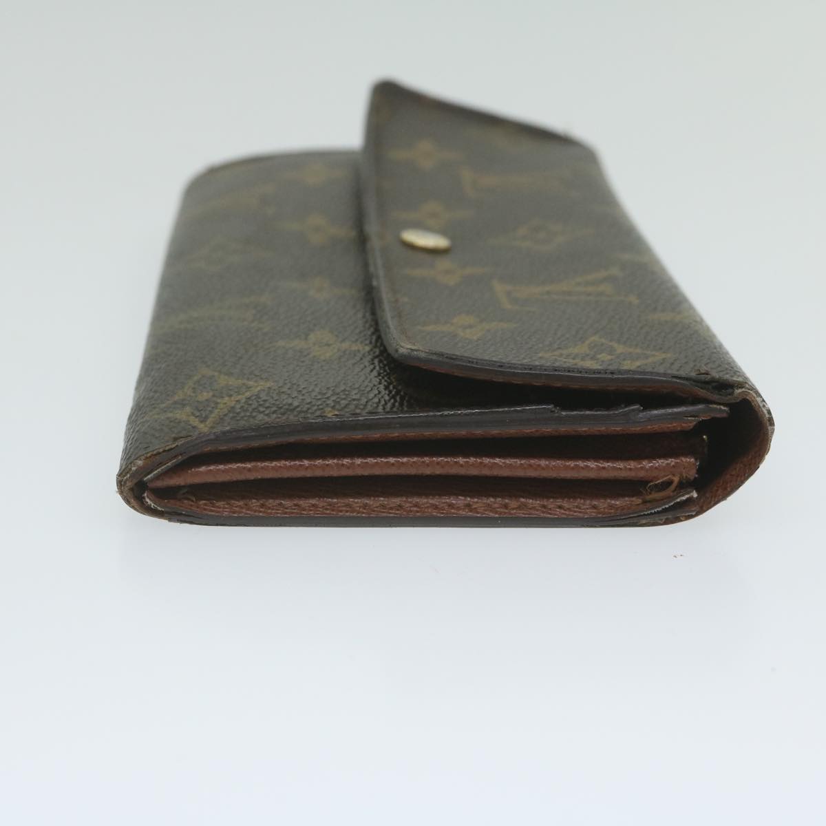 LOUIS VUITTON Monogram Portefeuille Sarah Long Wallet M60531 LV Auth 63172