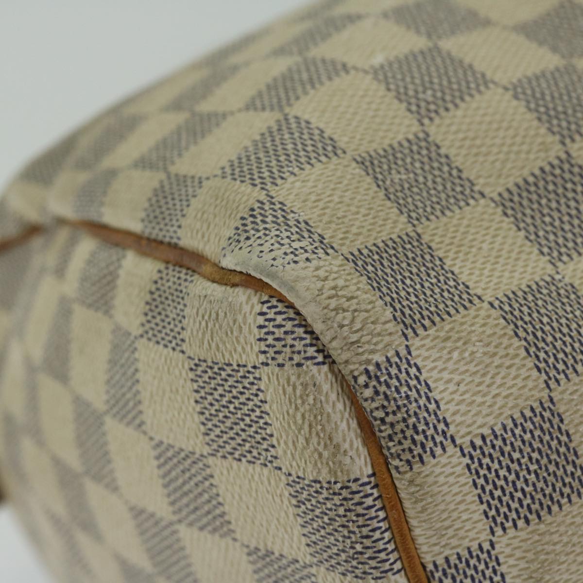 LOUIS VUITTON Damier Azur Speedy 30 Hand Bag N41533 LV Auth 63199