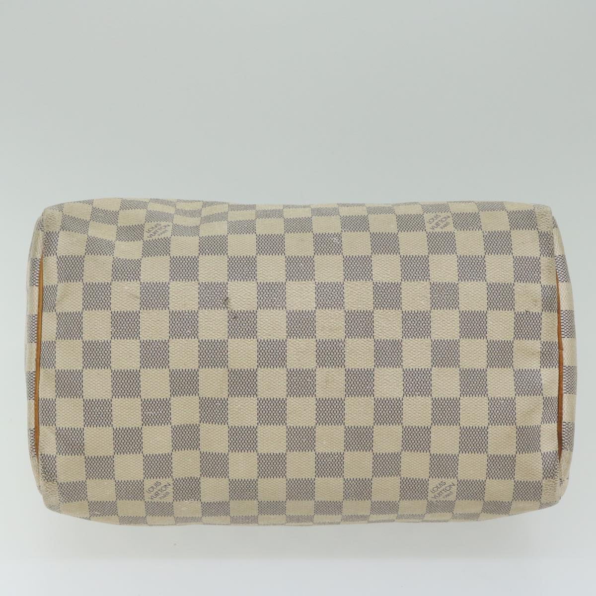 LOUIS VUITTON Damier Azur Speedy 30 Hand Bag N41533 LV Auth 63199