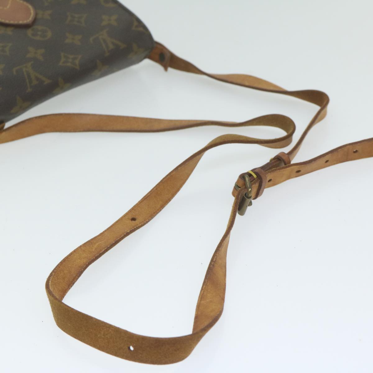 LOUIS VUITTON Monogram Cartouchiere PM Shoulder Bag M51254 LV Auth 63226