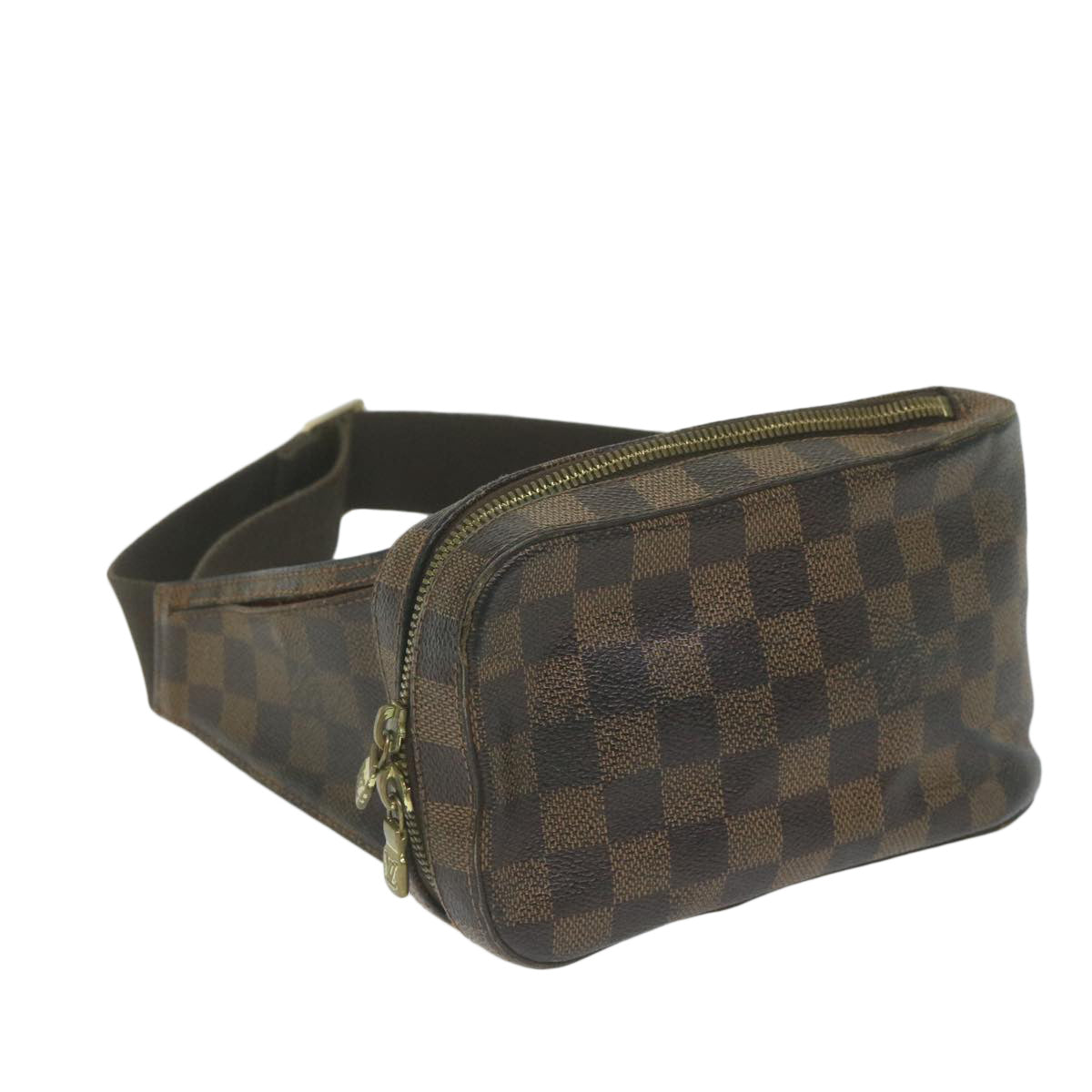 LOUIS VUITTON Damier Ebene Geronimos Shoulder Bag N51994 LV Auth 63228