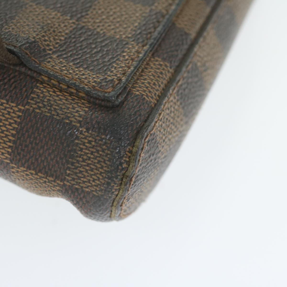 LOUIS VUITTON Damier Ebene Geronimos Shoulder Bag N51994 LV Auth 63228