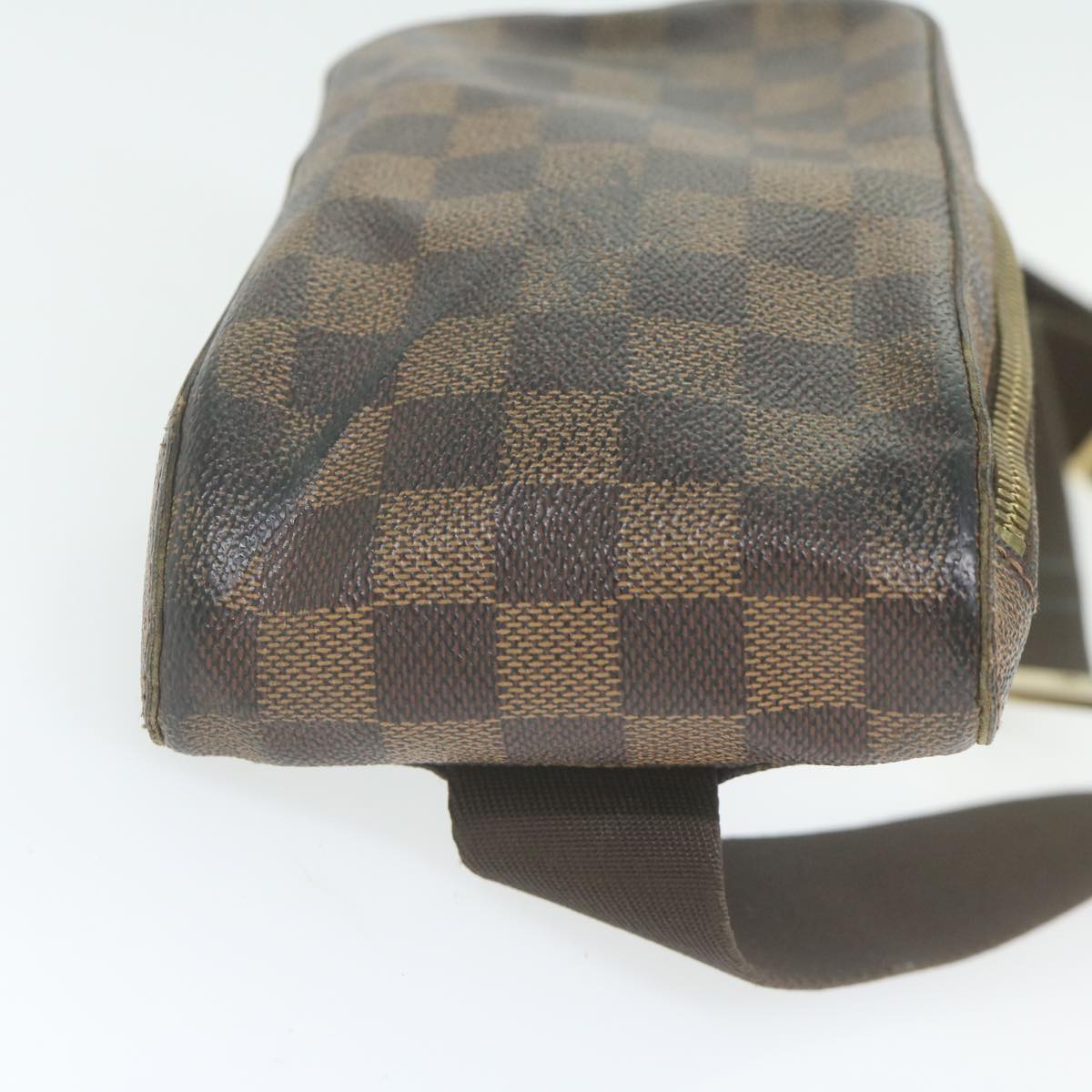 LOUIS VUITTON Damier Ebene Geronimos Shoulder Bag N51994 LV Auth 63228