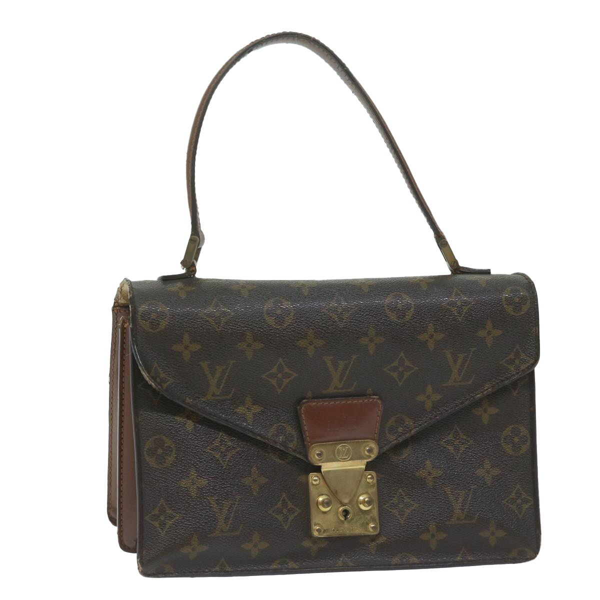 LOUIS VUITTON Monogram Concorde Hand Bag M51190 LV Auth 63231