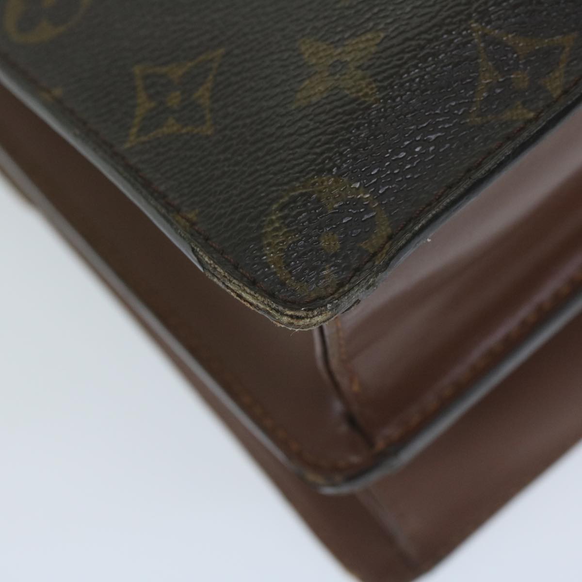 LOUIS VUITTON Monogram Concorde Hand Bag M51190 LV Auth 63231