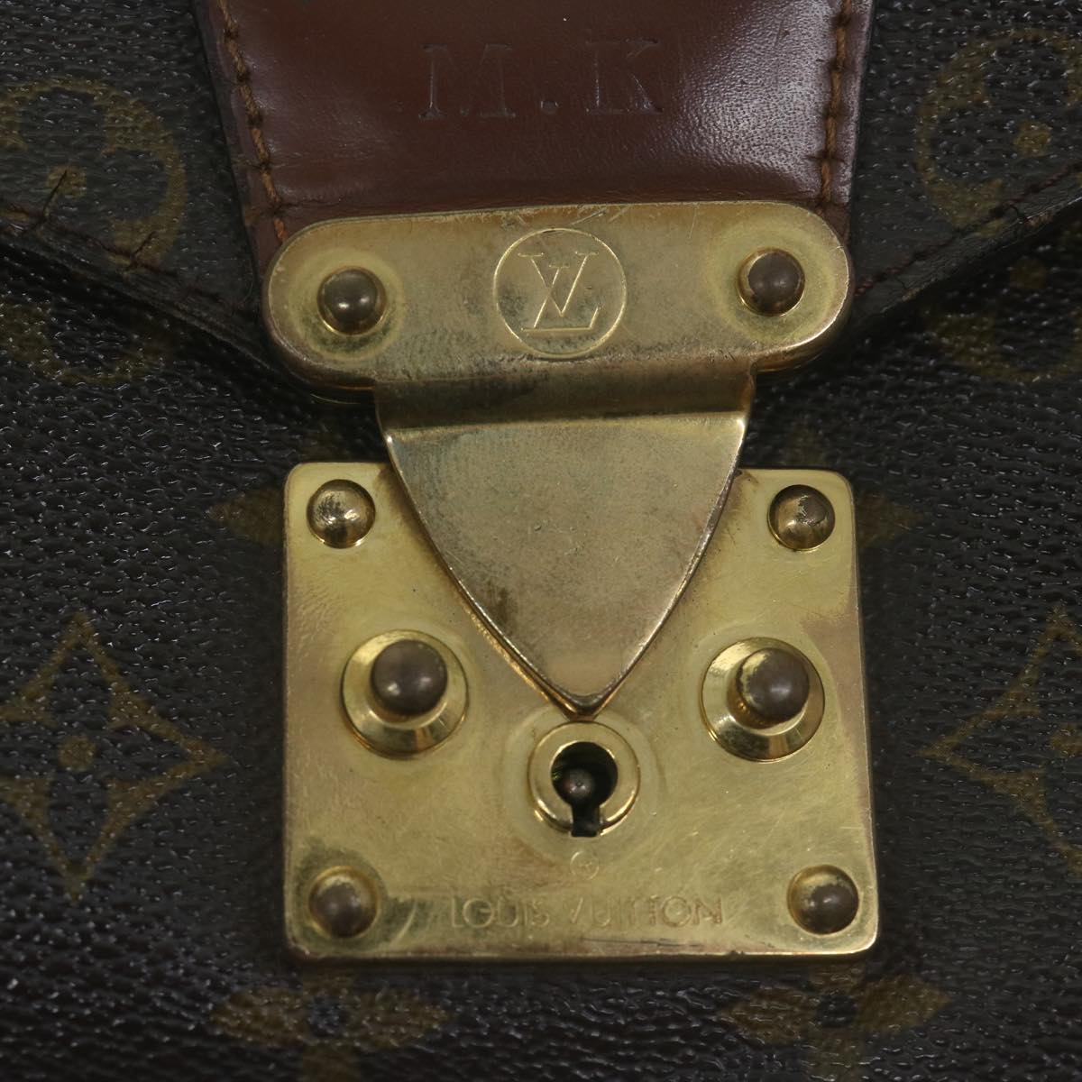 LOUIS VUITTON Monogram Concorde Hand Bag M51190 LV Auth 63231