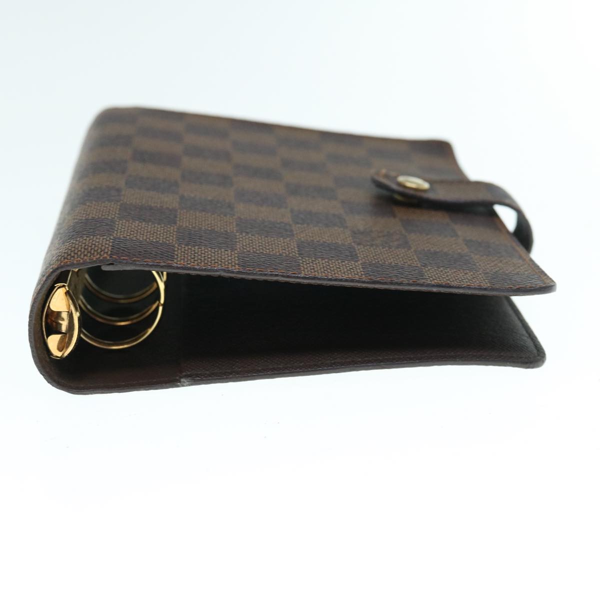 LOUIS VUITTON Damier Ebene Agenda MM Day Planner Cover R20240 LV Auth 63236