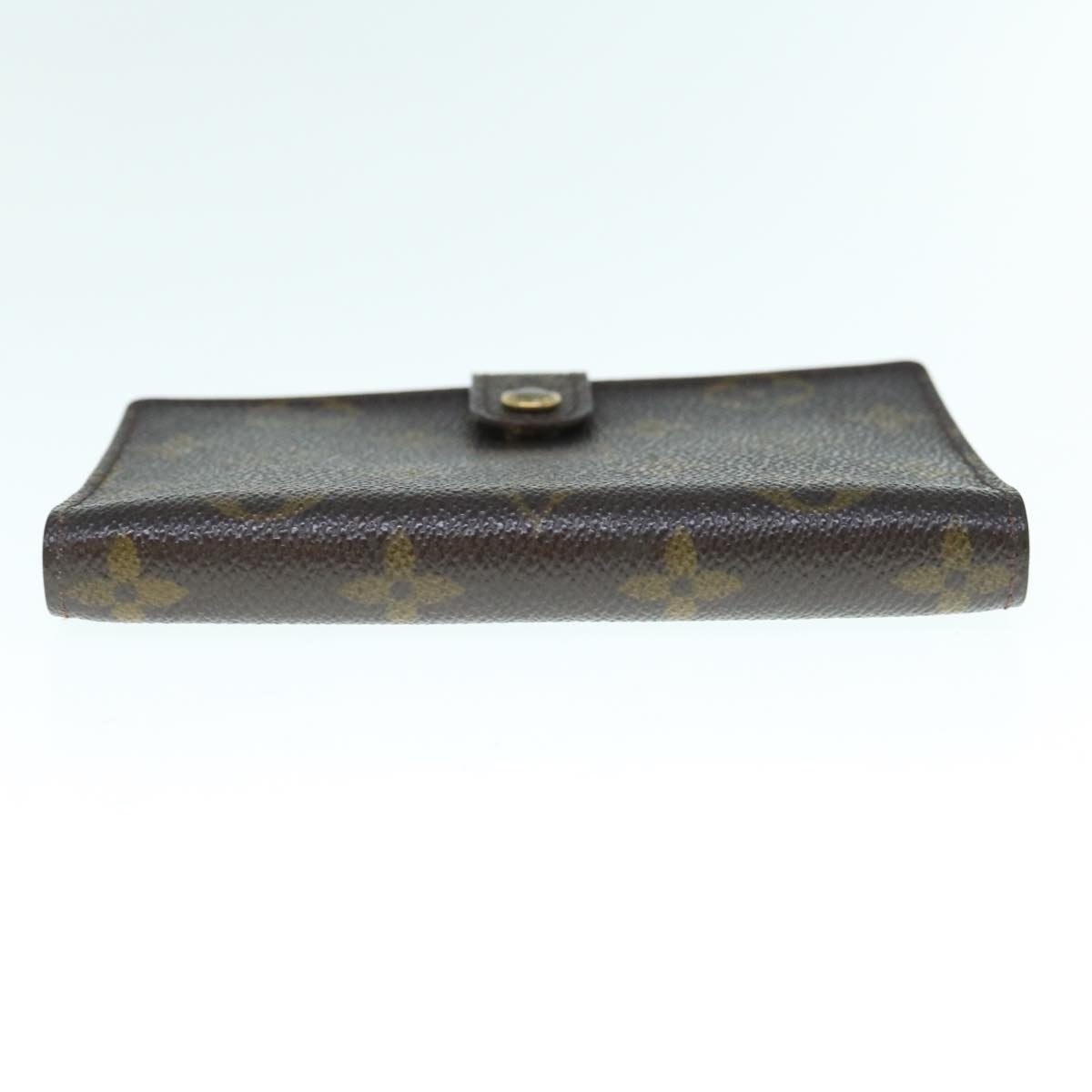 LOUIS VUITTON Monogram Agenda PM Day Planner Cover R20005 LV Auth 63238