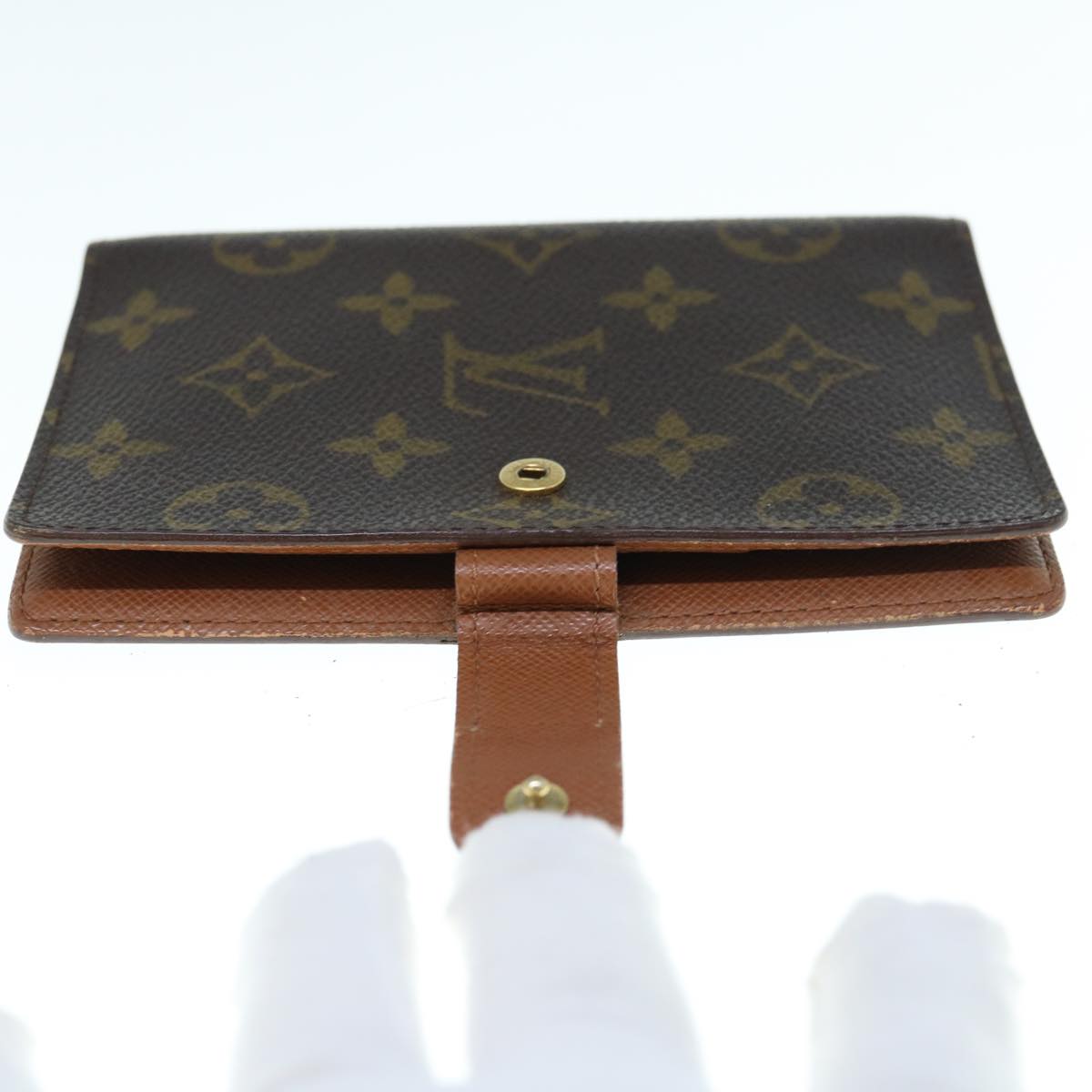 LOUIS VUITTON Monogram Agenda PM Day Planner Cover R20005 LV Auth 63238