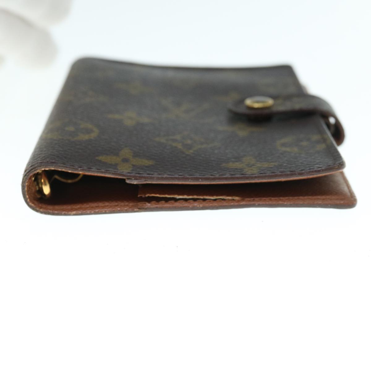 LOUIS VUITTON Monogram Agenda PM Day Planner Cover R20005 LV Auth 63238