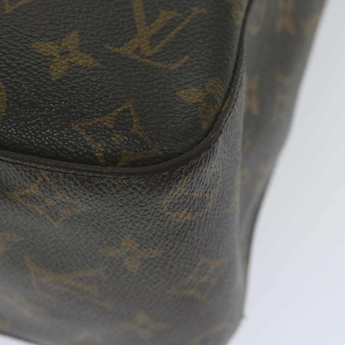 LOUIS VUITTON Monogram Looping GM Shoulder Bag M51145 LV Auth 63247