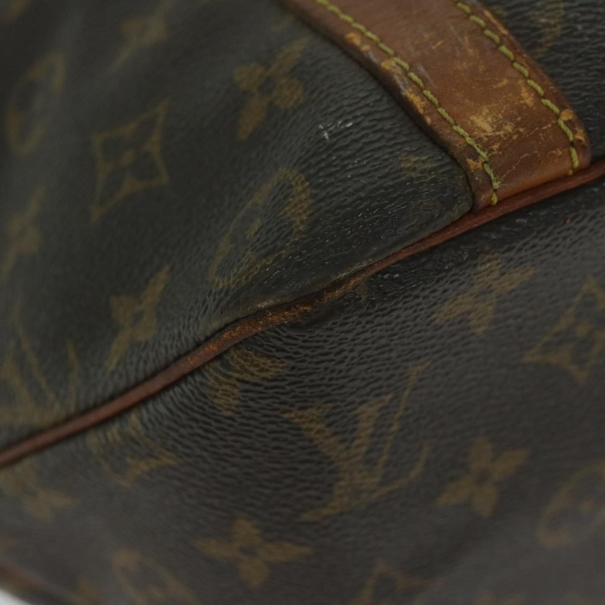 LOUIS VUITTON Monogram Sac Shopping Tote Bag M51108 LV Auth 63254