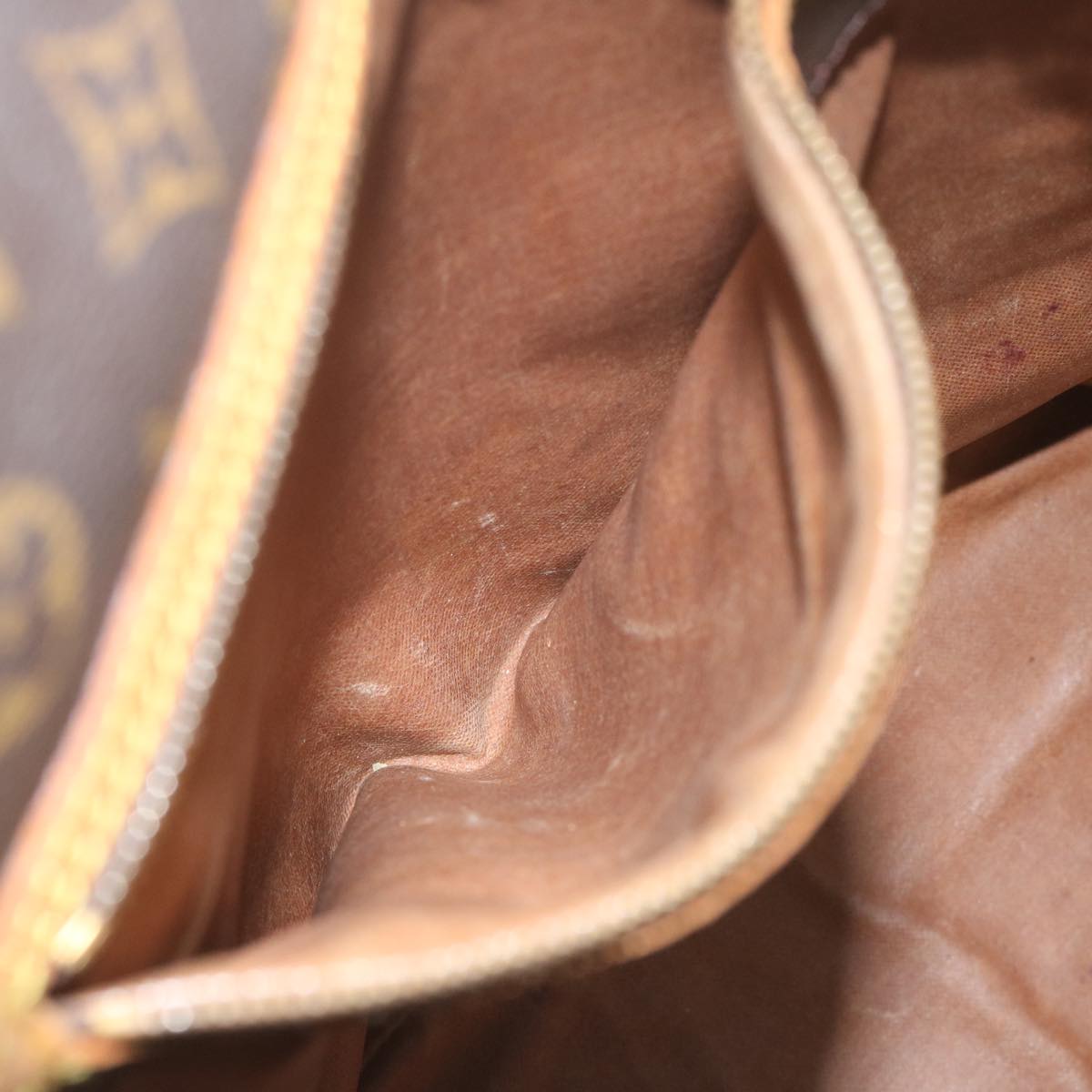 LOUIS VUITTON Monogram Sac Shopping Tote Bag M51108 LV Auth 63254