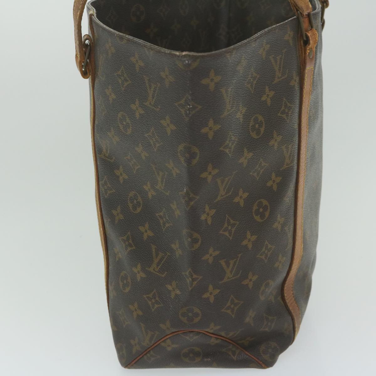 LOUIS VUITTON Monogram Sac Shopping Tote Bag M51108 LV Auth 63254