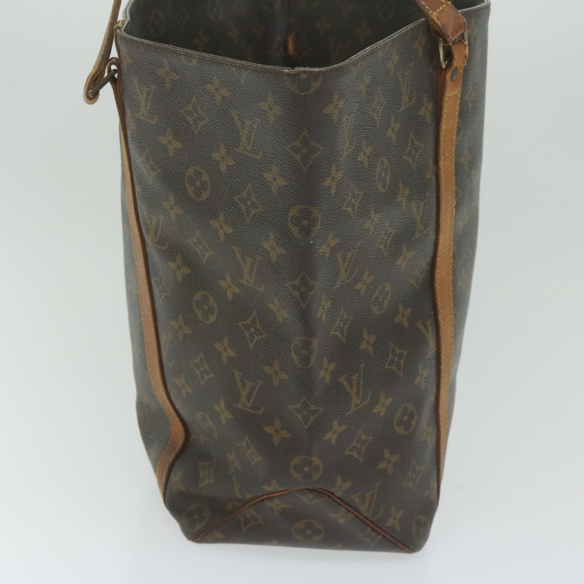 LOUIS VUITTON Monogram Sac Shopping Tote Bag M51108 LV Auth 63254