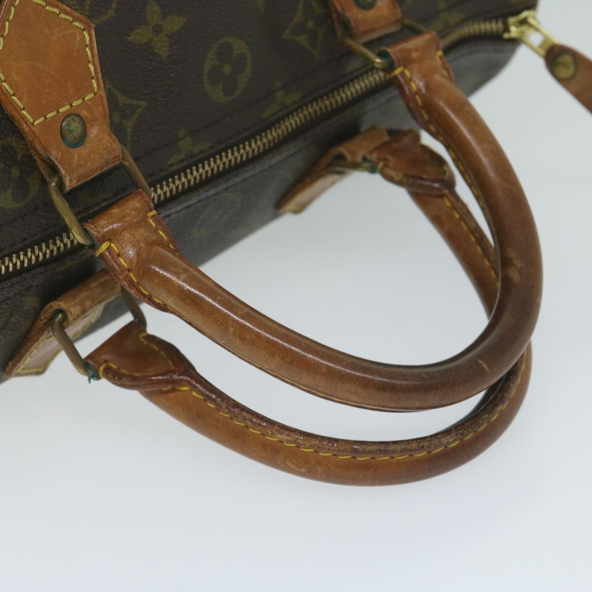 LOUIS VUITTON Monogram Speedy 30 Hand Bag M41526 LV Auth 63263